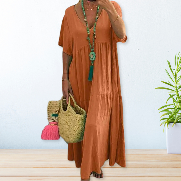 Maelis | Robe en Coton Lin