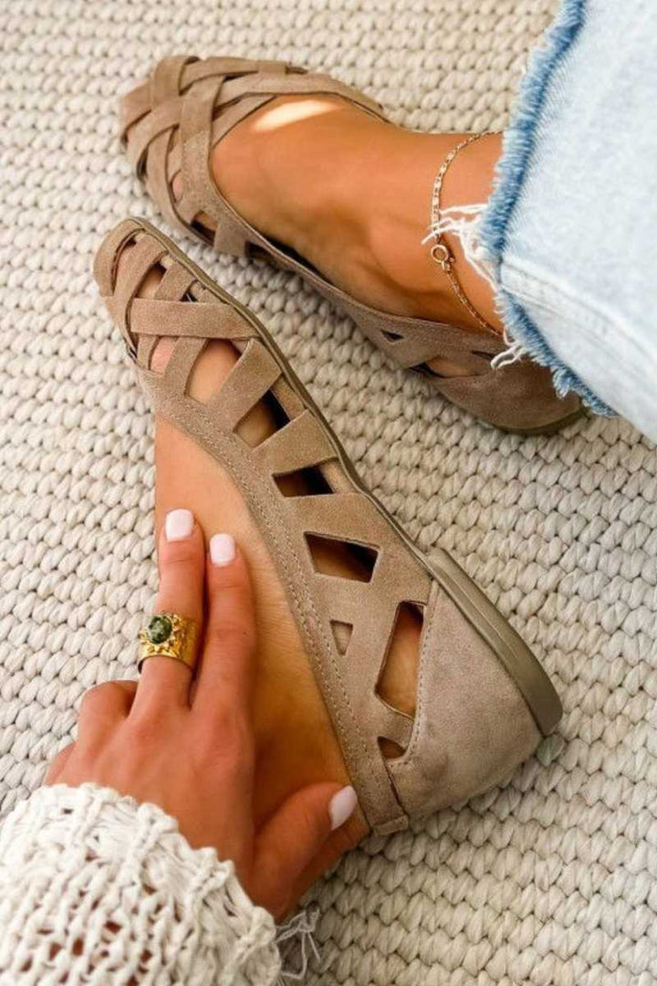 Azzurra | Sandales Tressées Éclatantes