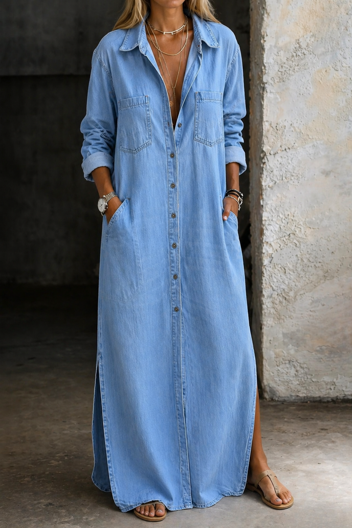 Delana | Robe boutonnée