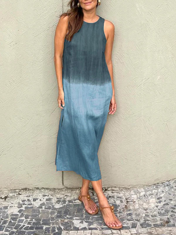 Heather - Robe Gradient Décontractée