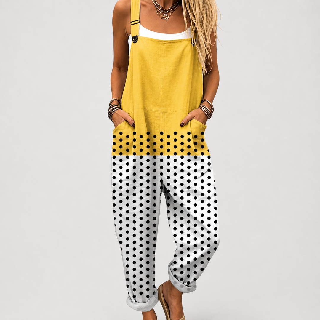 LUCIA | Salopette Pois & Soleil