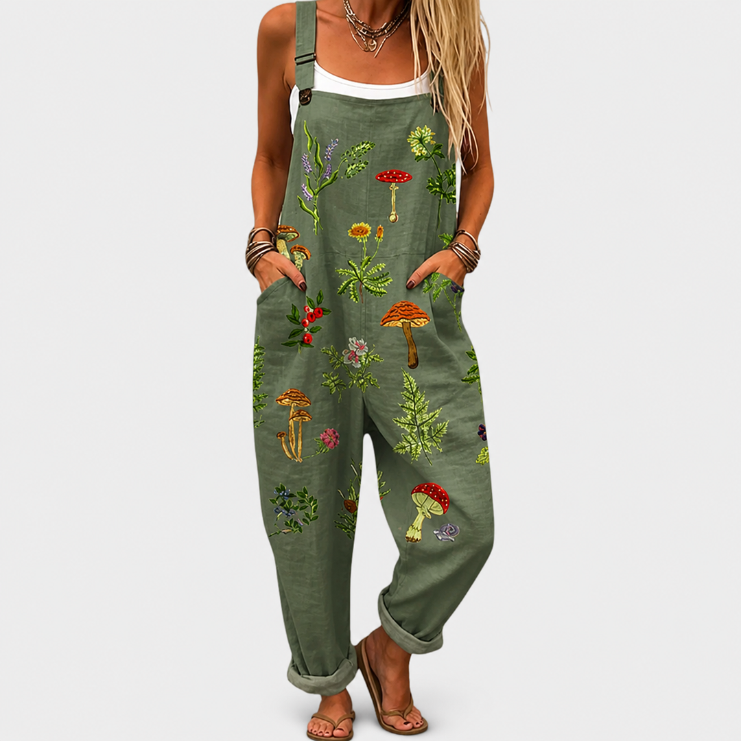 FLORA | Salopette Nature Kaki