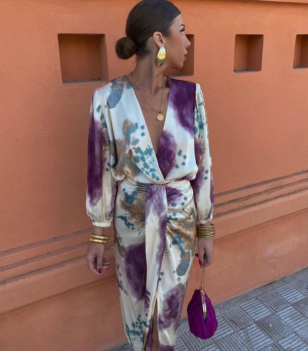 Amélie™ | Robe à Décolleté Croisé