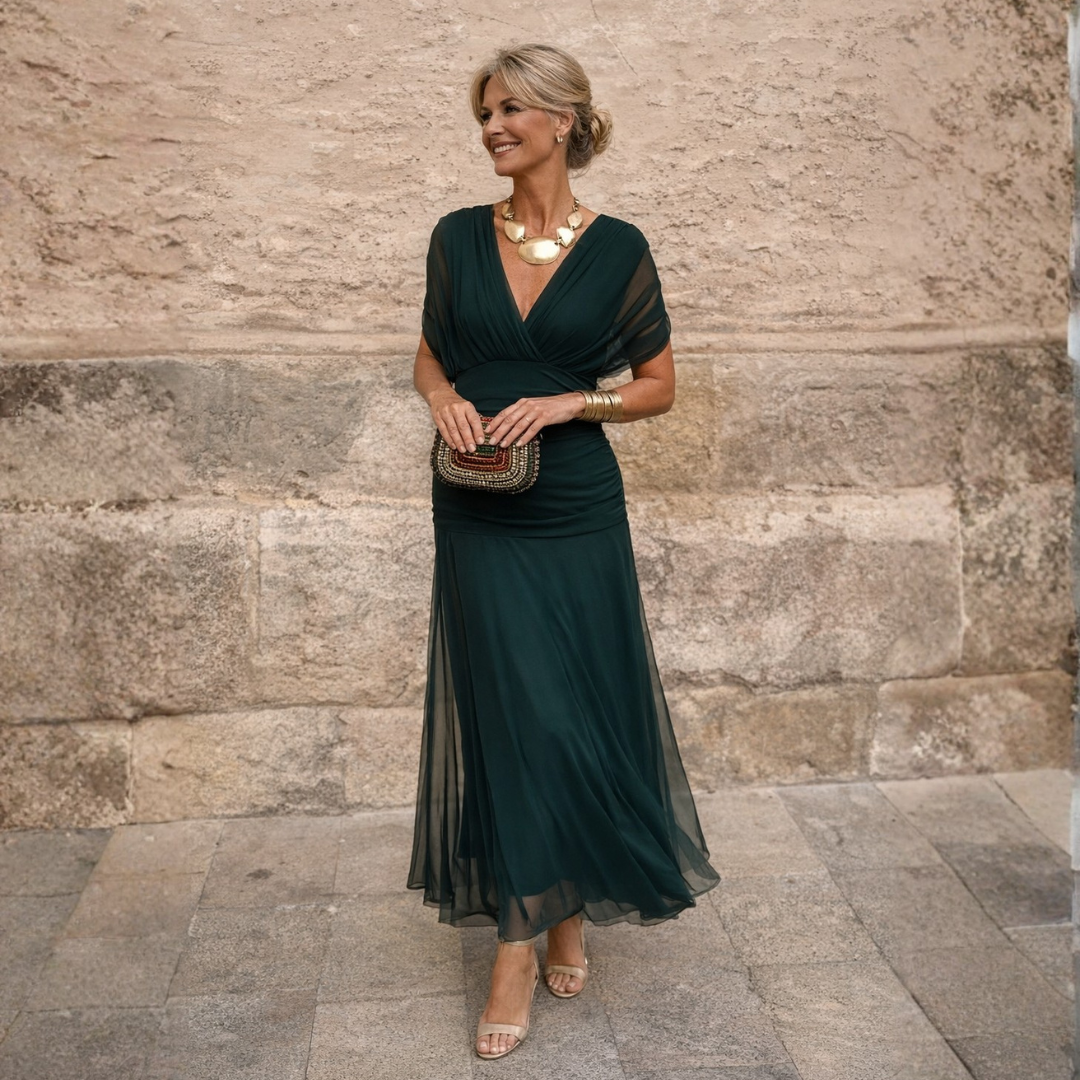 Mélanie™ | Robe Longue à Épaules Dénudées