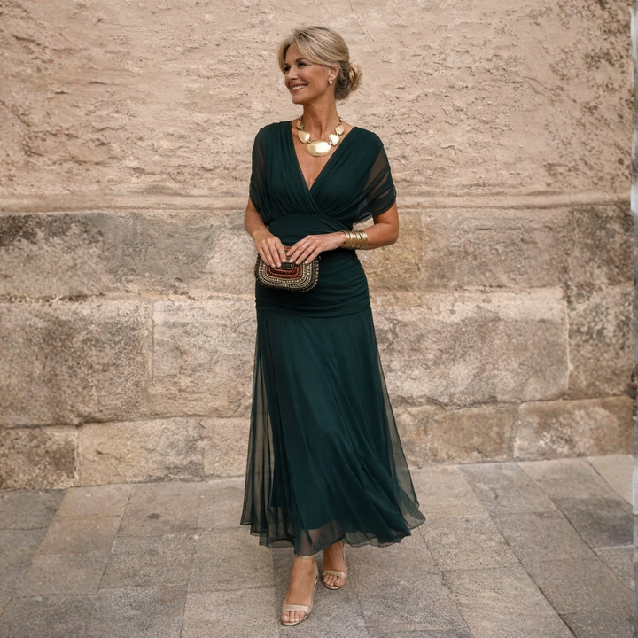 Mélanie™ | Robe Longue à Épaules Dénudées