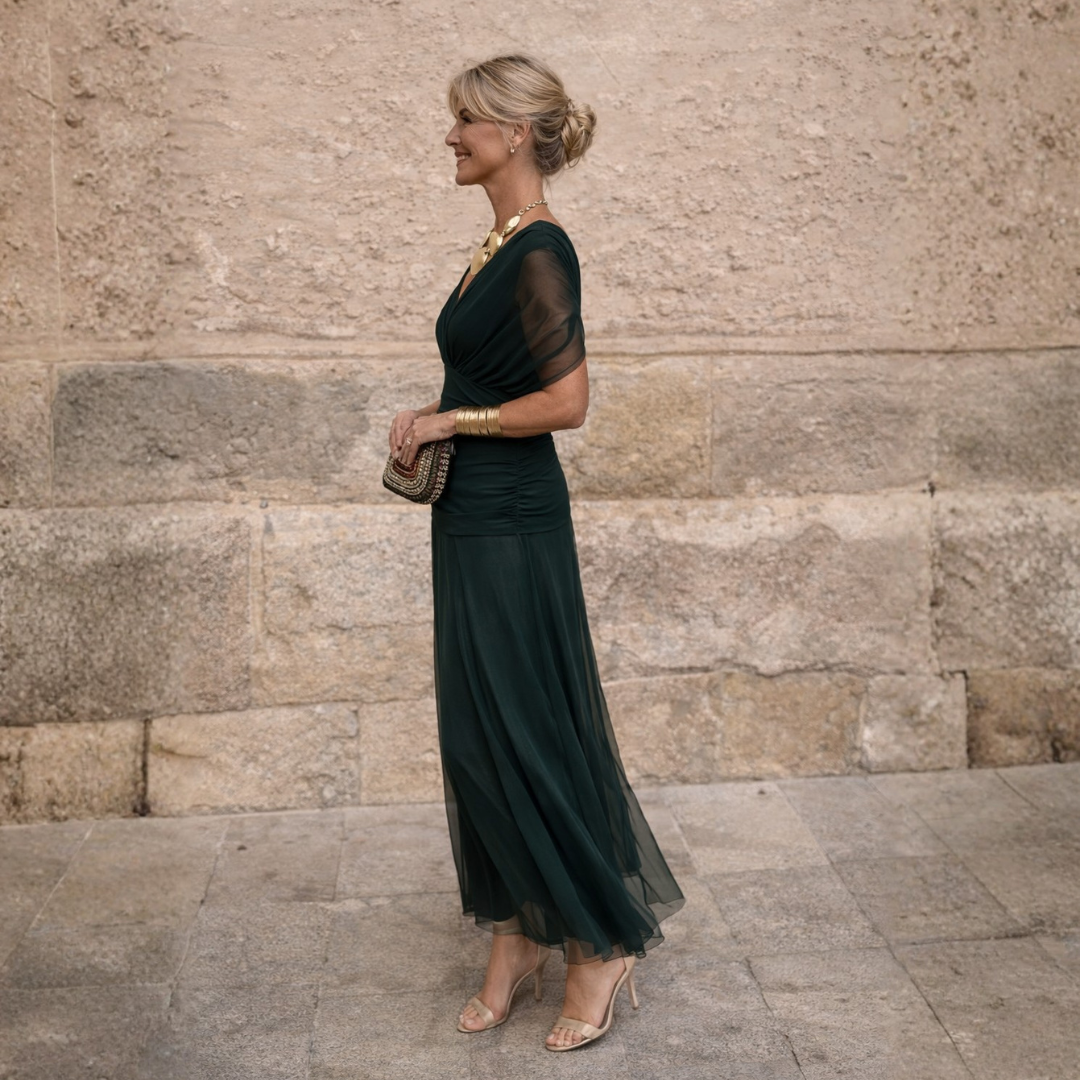 Mélanie™ | Robe Longue à Épaules Dénudées