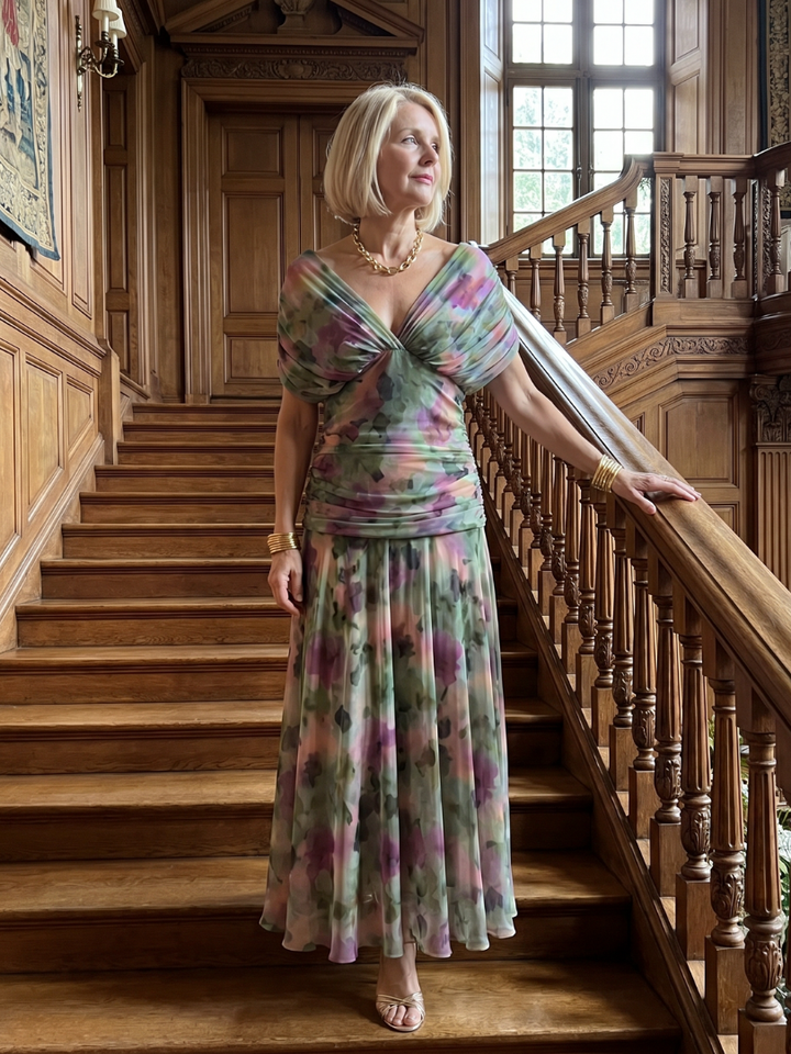 Juliette | Robe midi fluide
