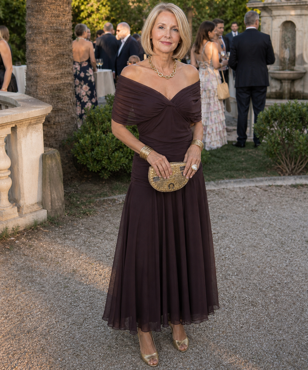 Juliette | Robe midi fluide