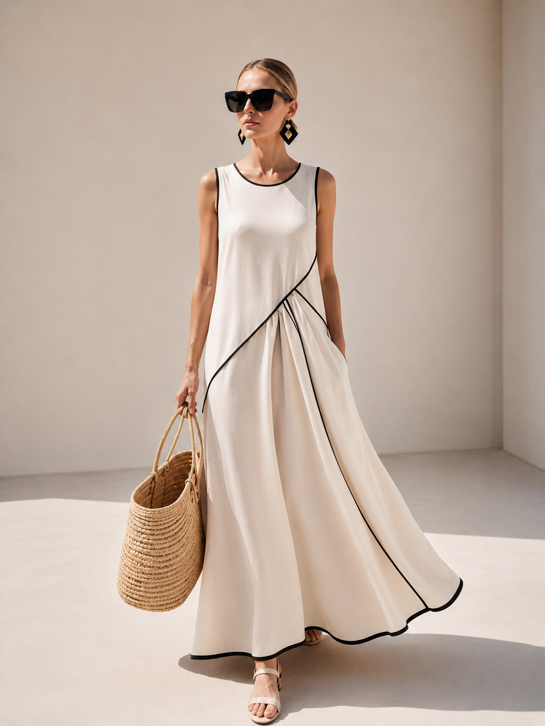 Margaux™ | Robe d’été à rayures
