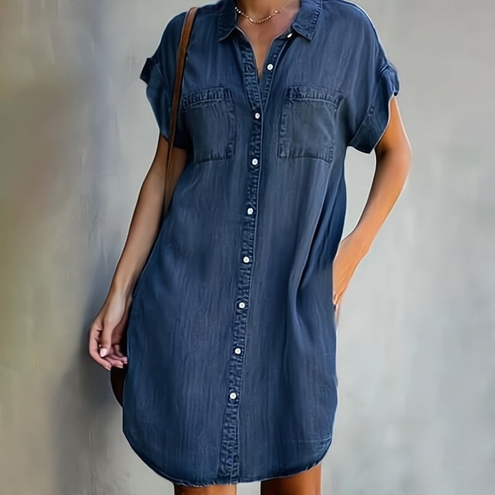 Eleni | Robe boutonnée