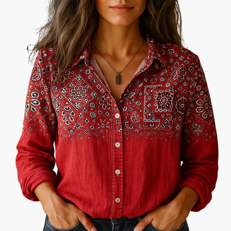 Camille – Chemise classique à boutons