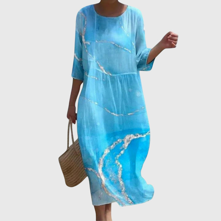 Hayley™ | Robe Maxi Florale Élégante