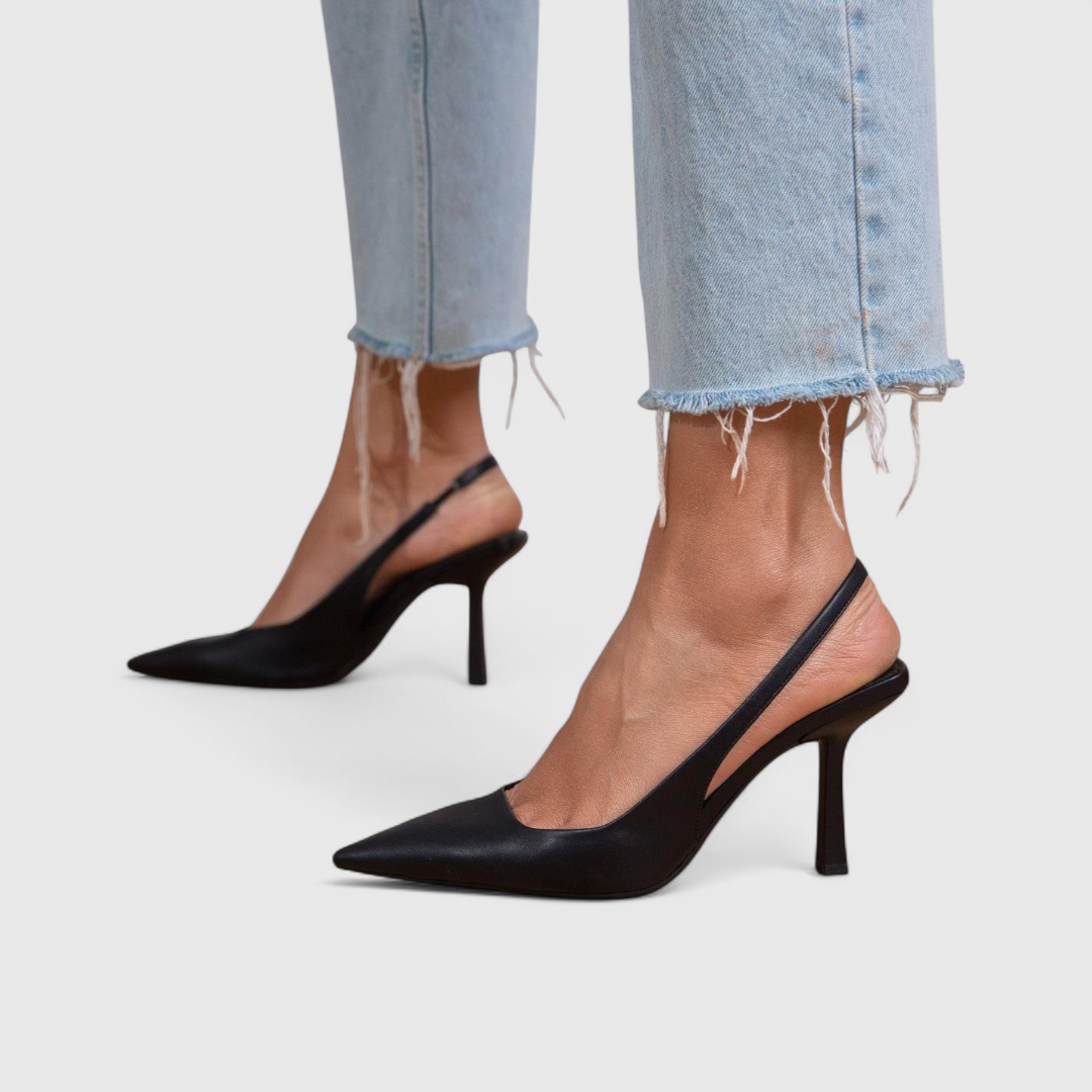Isadora | Escarpins Slingback Léopard Élégance