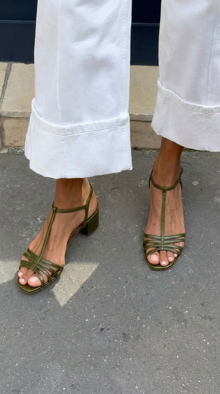 Allegra | Sandales dorées Élégance Quotidienne