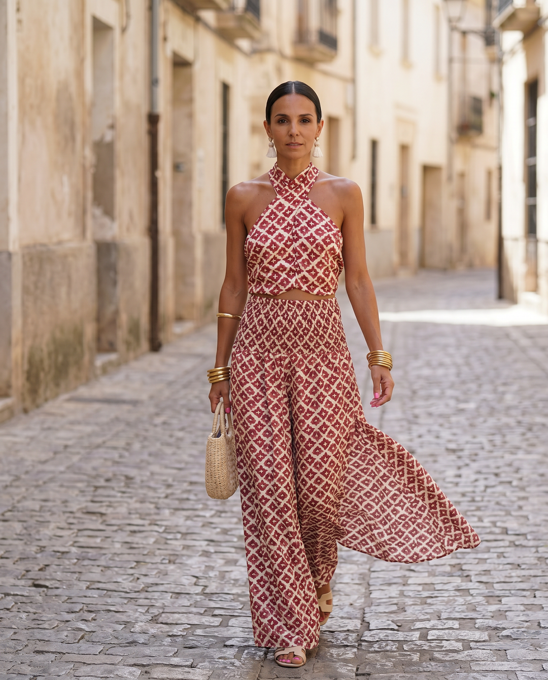Juliette™ | Ensemble Deux Pièces à Col Halter