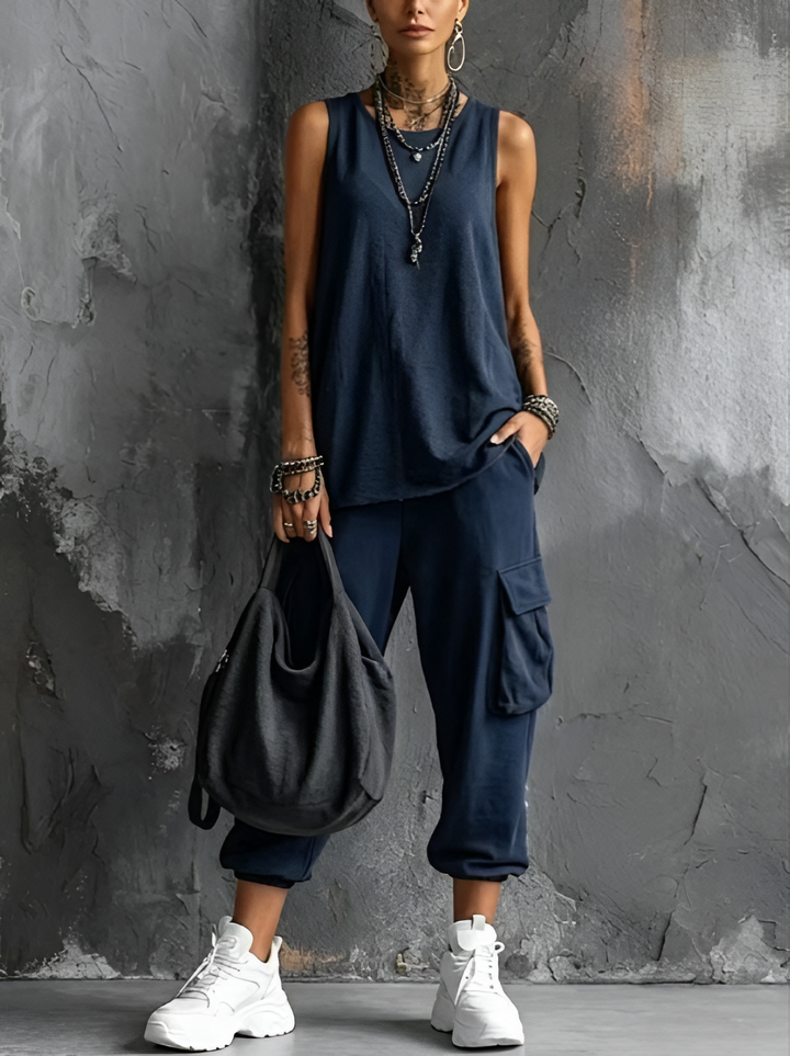 Valentina | Ensemble casual confortable avec poches